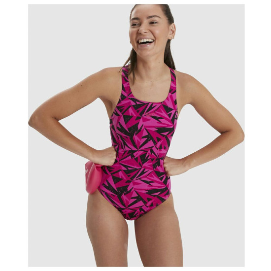 Speedo Γυναικείο ολόσωμο μαγιό Retro Logo Medalist Speedo Γυναικείο ολόσωμο μαγιό Retro Logo Medalist